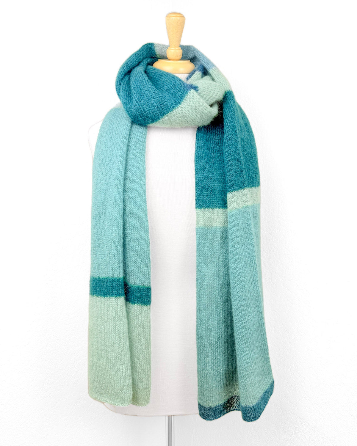 Beach Drive Shawl - Mohair Edition in Katia Silky Mohair