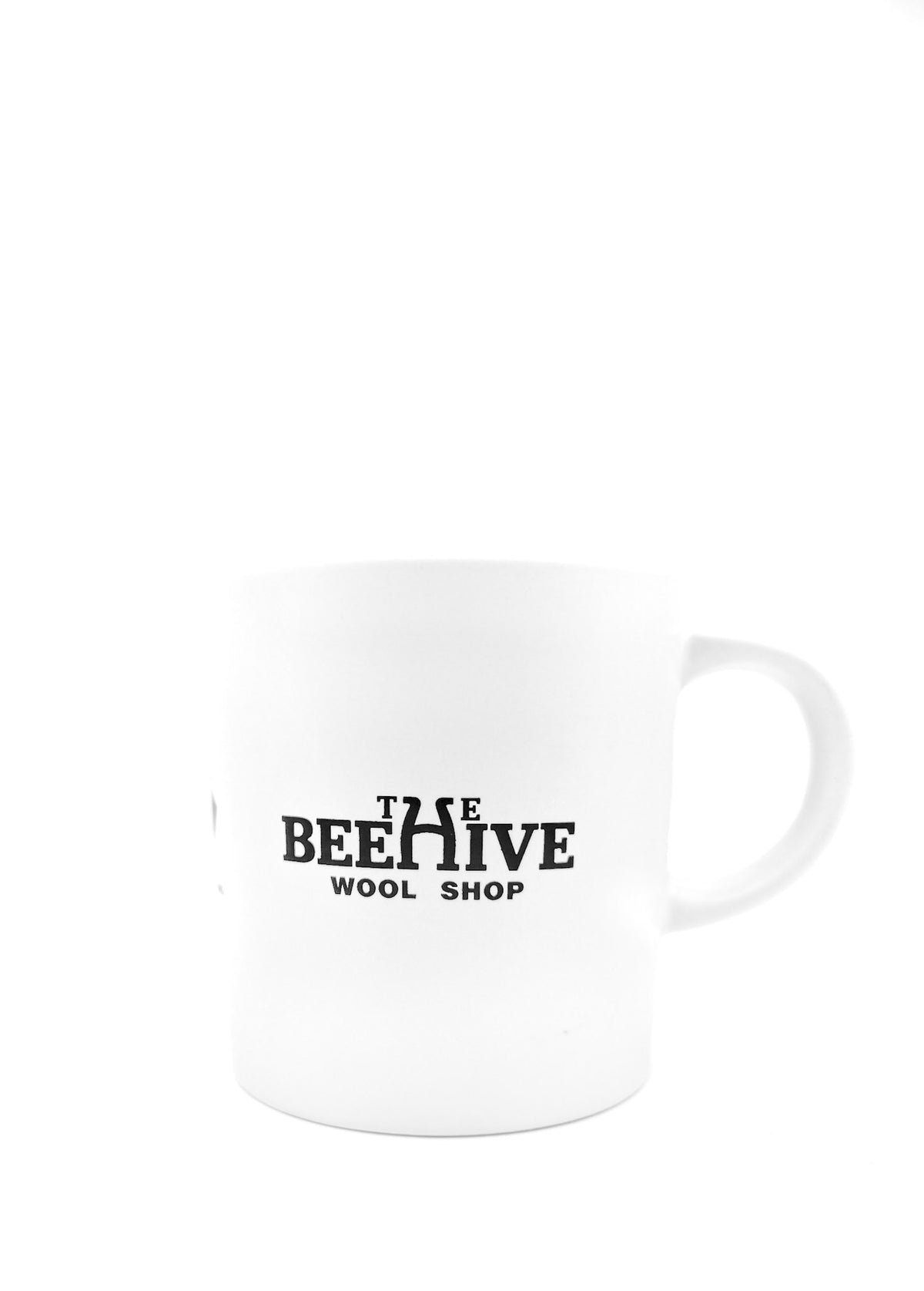 Beehive Wool Shop Anniversary mug