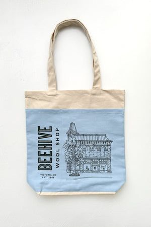 Beehive Wool Shop Beehive Market Tote cotton