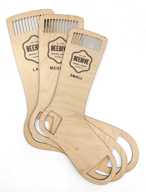 Beehive Wool Shop Sock Blockers wood