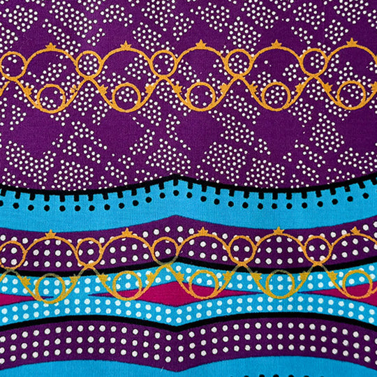 Moja Boutique Small Drawstring Project Bag cotton bejeweled