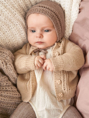 Sandnes Garn 2213 Soft Start pattern collection bino cardigan pattern