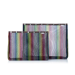 Della Q Oh Snap Bags mesh black rainbow