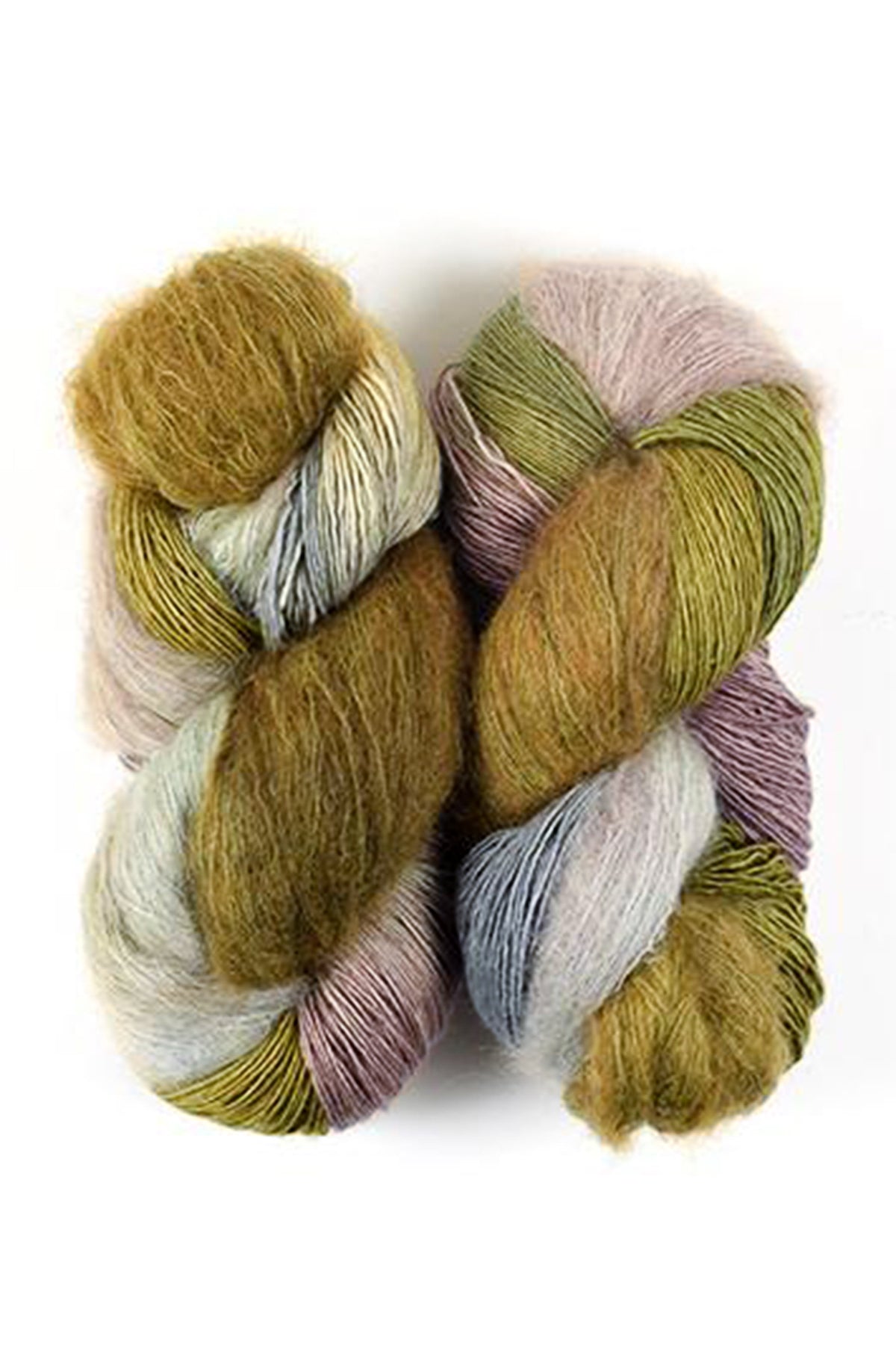 Fleece Artist Halo Bundle mohair nylon superwash merino wool boreal