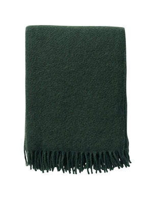 Klippan Gotland Throw wool bottle green