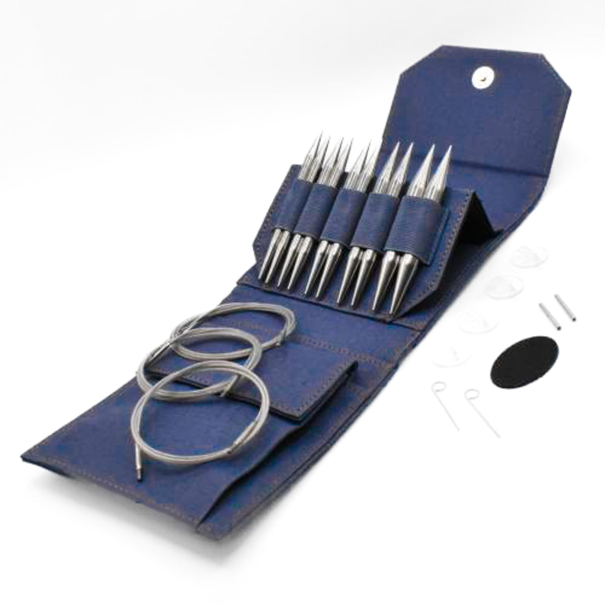 Lykke Flight Bulky interchangeable set 13cm 5" tips denim