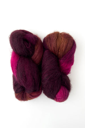 Hand Maiden Superkid Silk superkid mohair silk burgundy