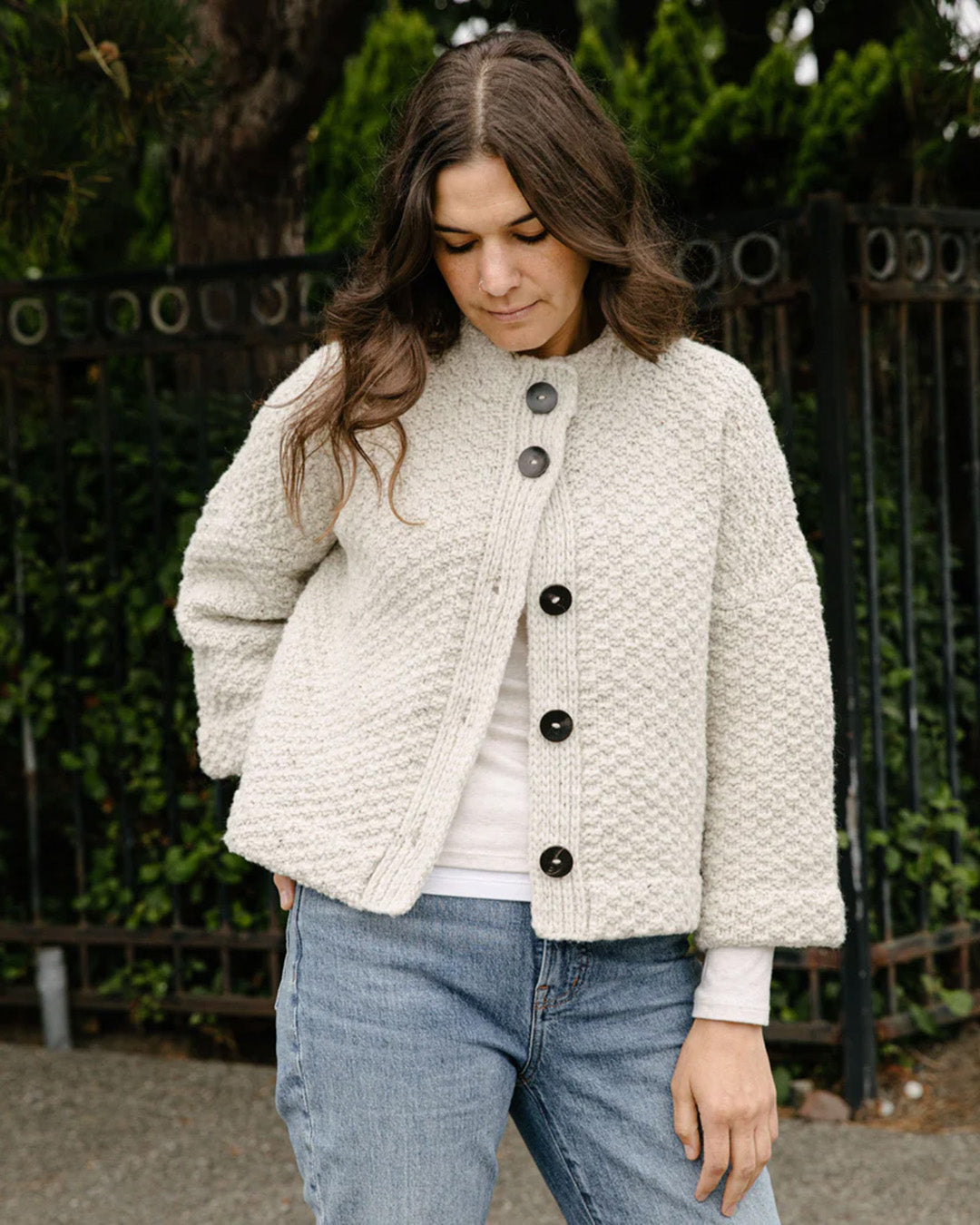 Churchmouse Yarns & Teas Car Coat pattern