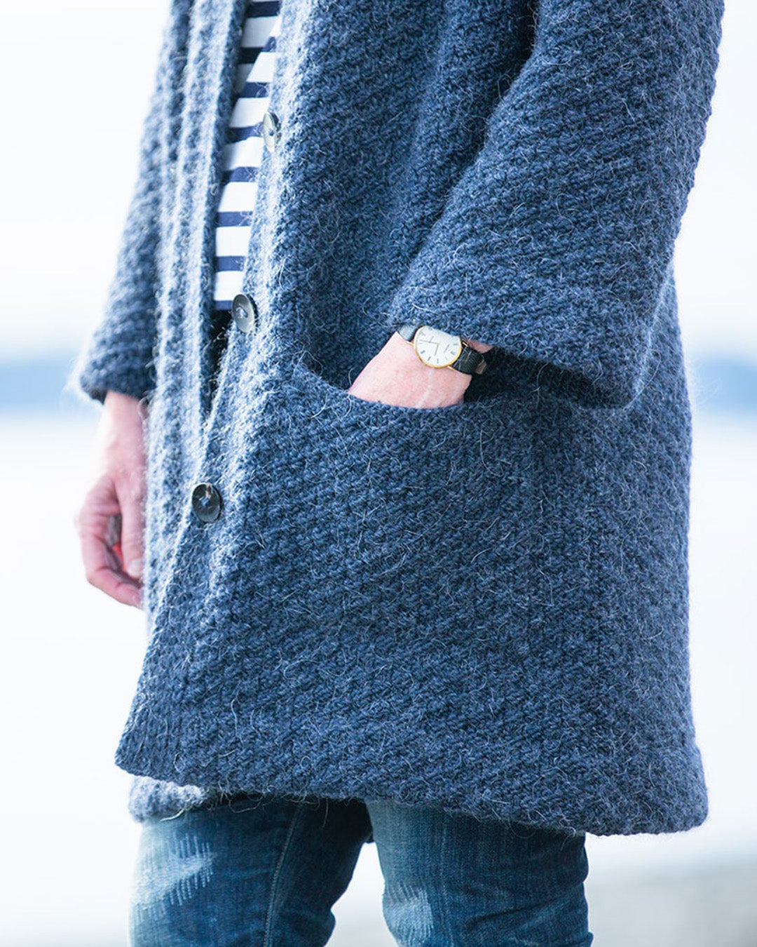 Churchmouse Yarns & Teas Car Coat pattern