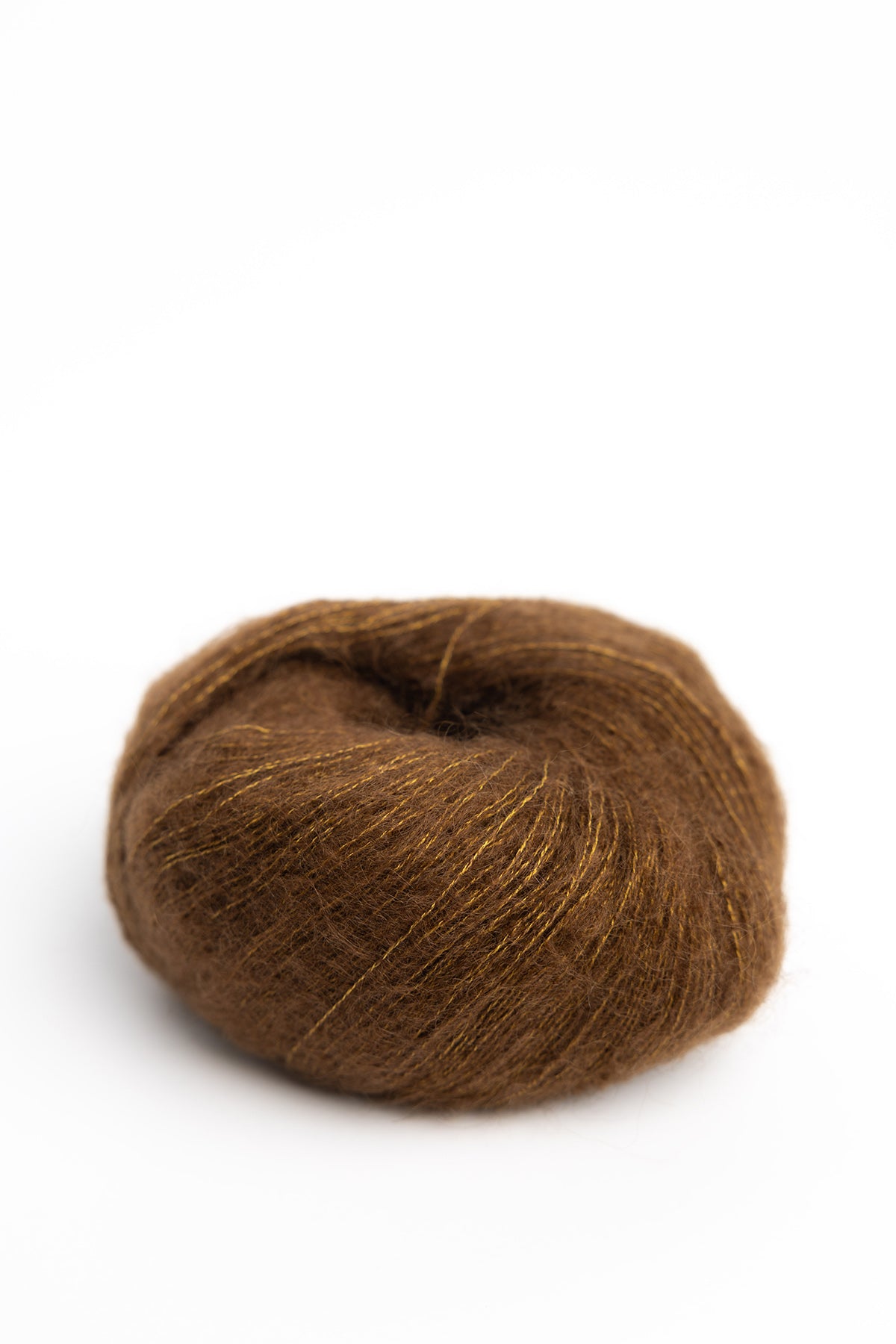 De Rerum Natura Berenice mohair silk wool caramel