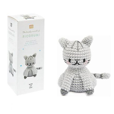 Rico Designs Ricorumi Mini Crochet Kit cotton cat