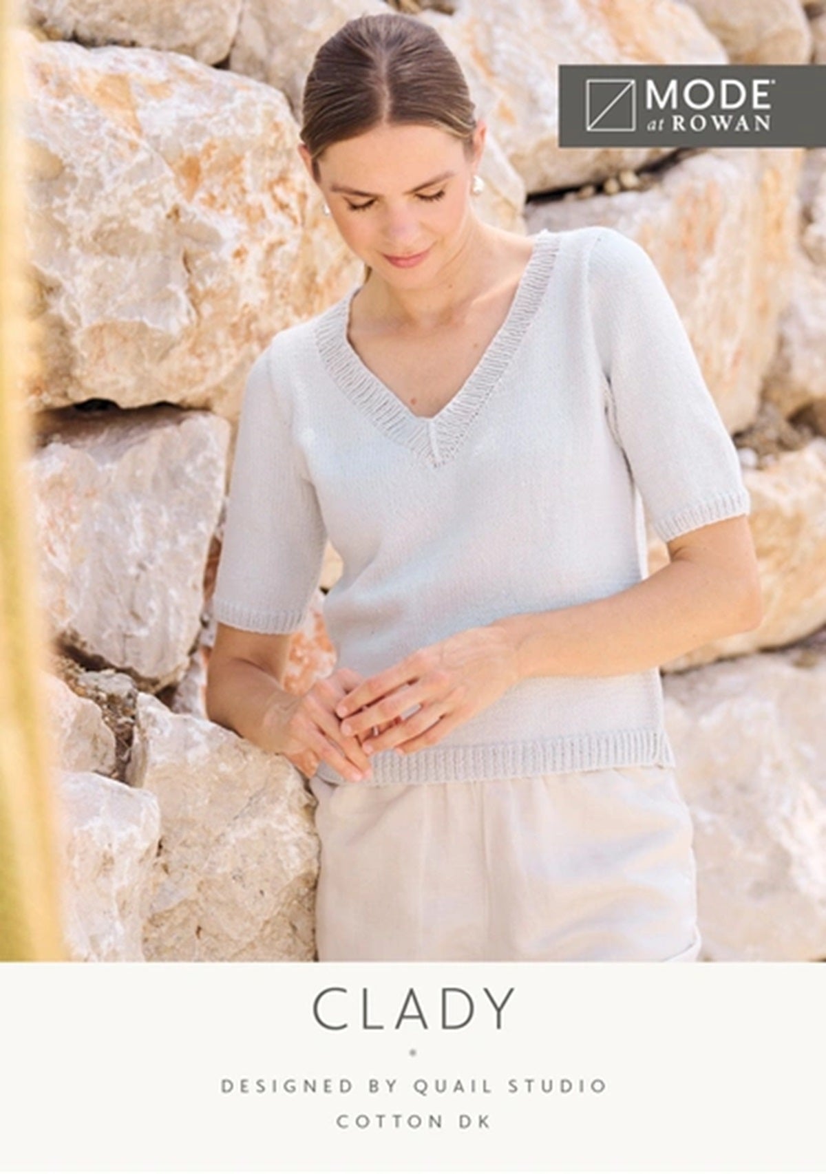 MODE at Rowan Pattern knitting pattern leaflet clady