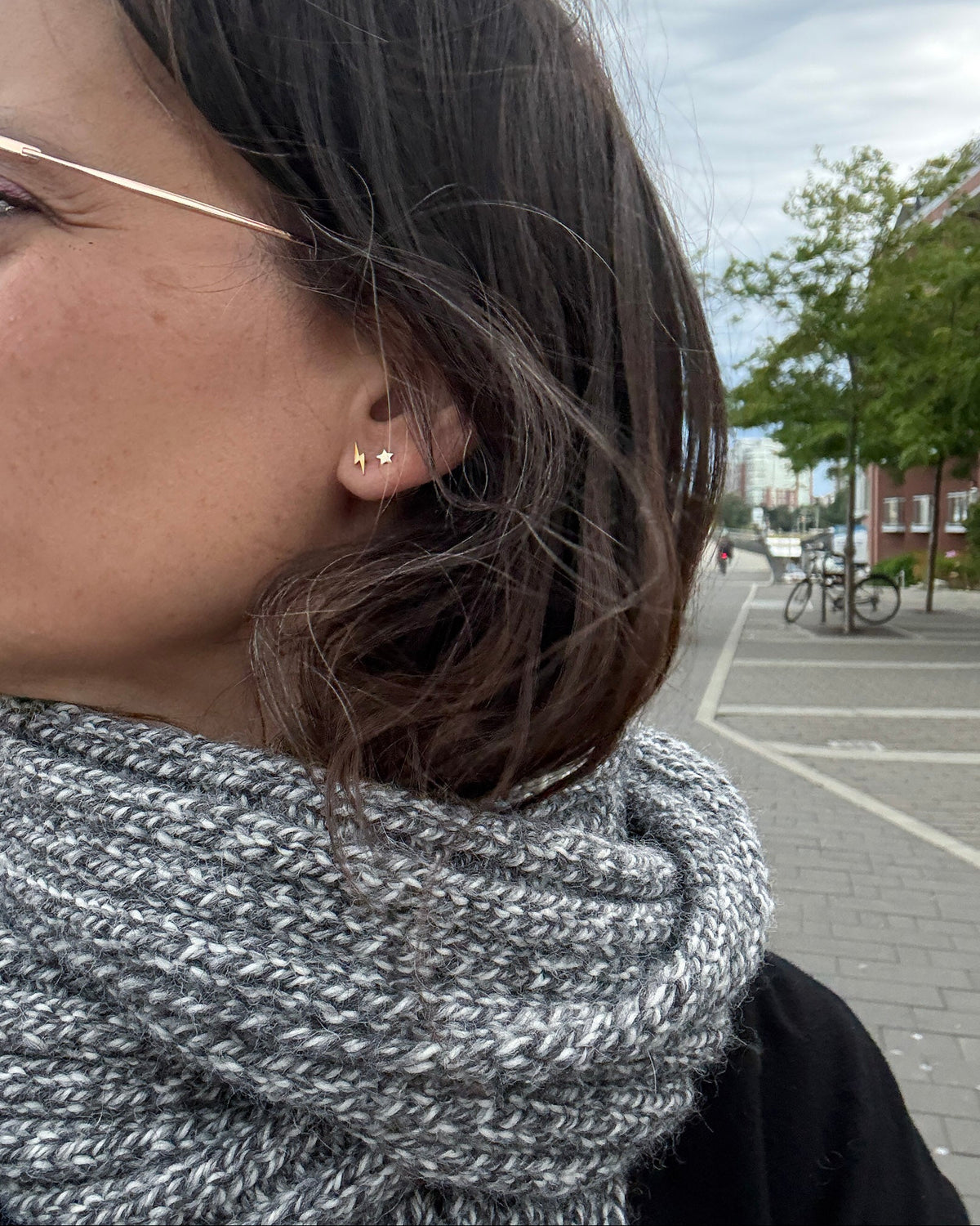 Classic Ribbed Scarf in Berroco Ultra Alpaca.