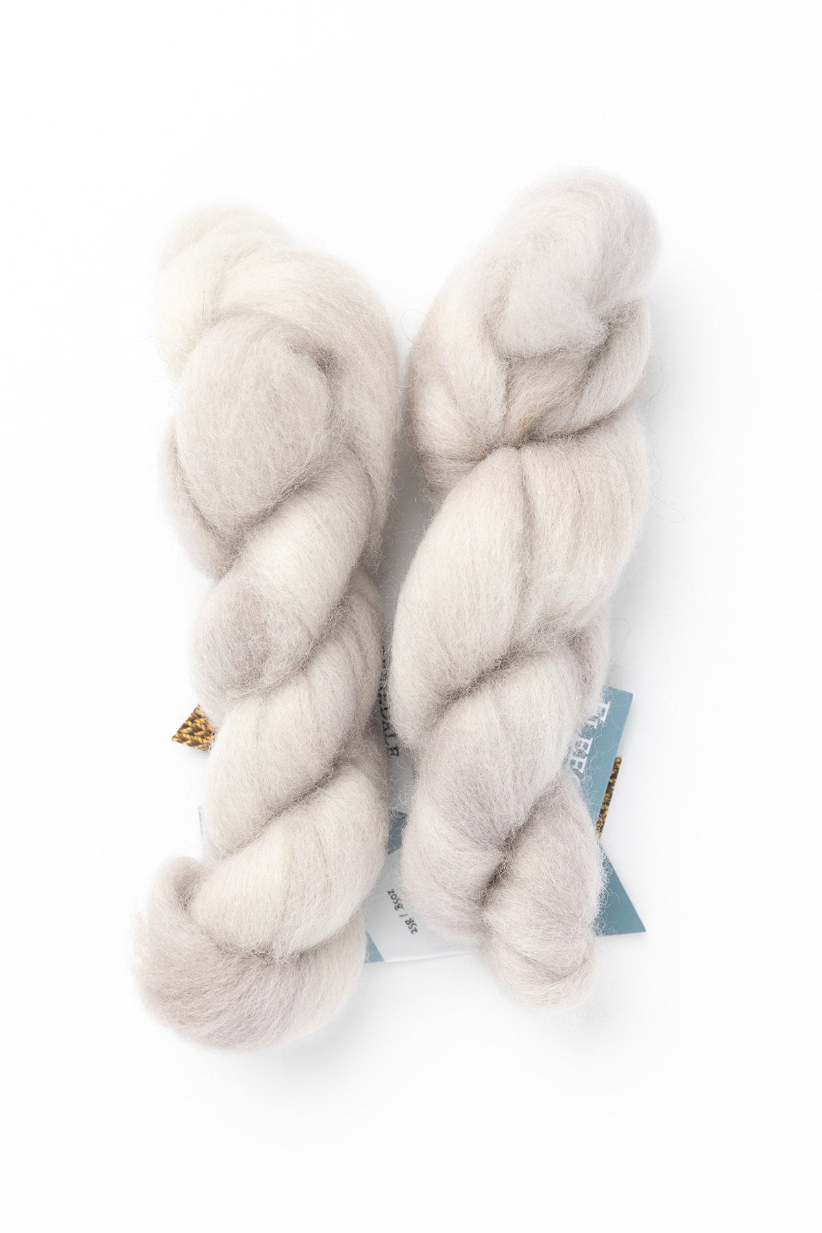 Fleece Artist Corriedale Sliver wool cliff