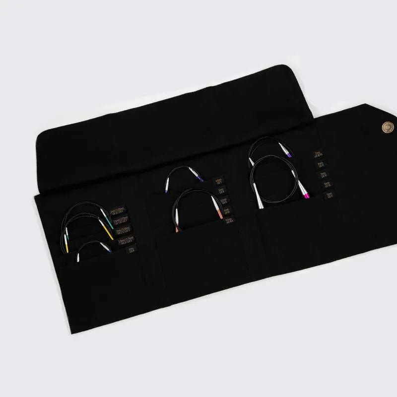 KnitPro Coal Collection Circular Needles Case