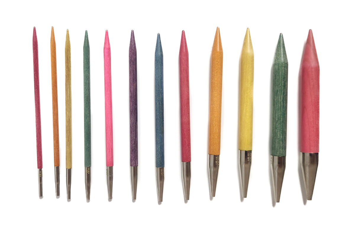 Lykke Colour Interchangeable Tips 5" wood needles