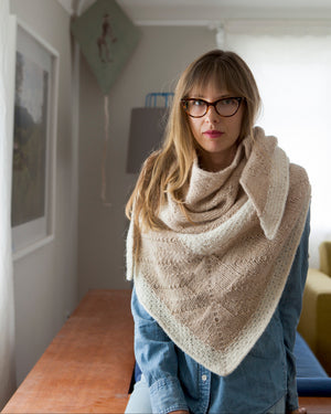 Compass Shawl by Shannon Cook in Hinterland Range