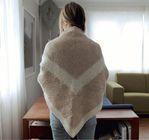Compass Shawl by Shannon Cook in Hinterland Range