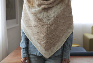 Compass Shawl by Shannon Cook in Hinterland Range
