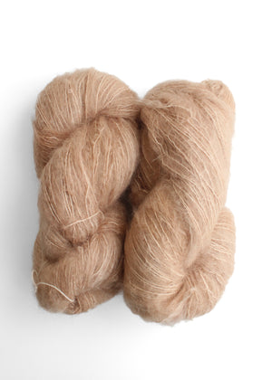 Selkie Crema Hand Maiden kid mohair and mulberry silk