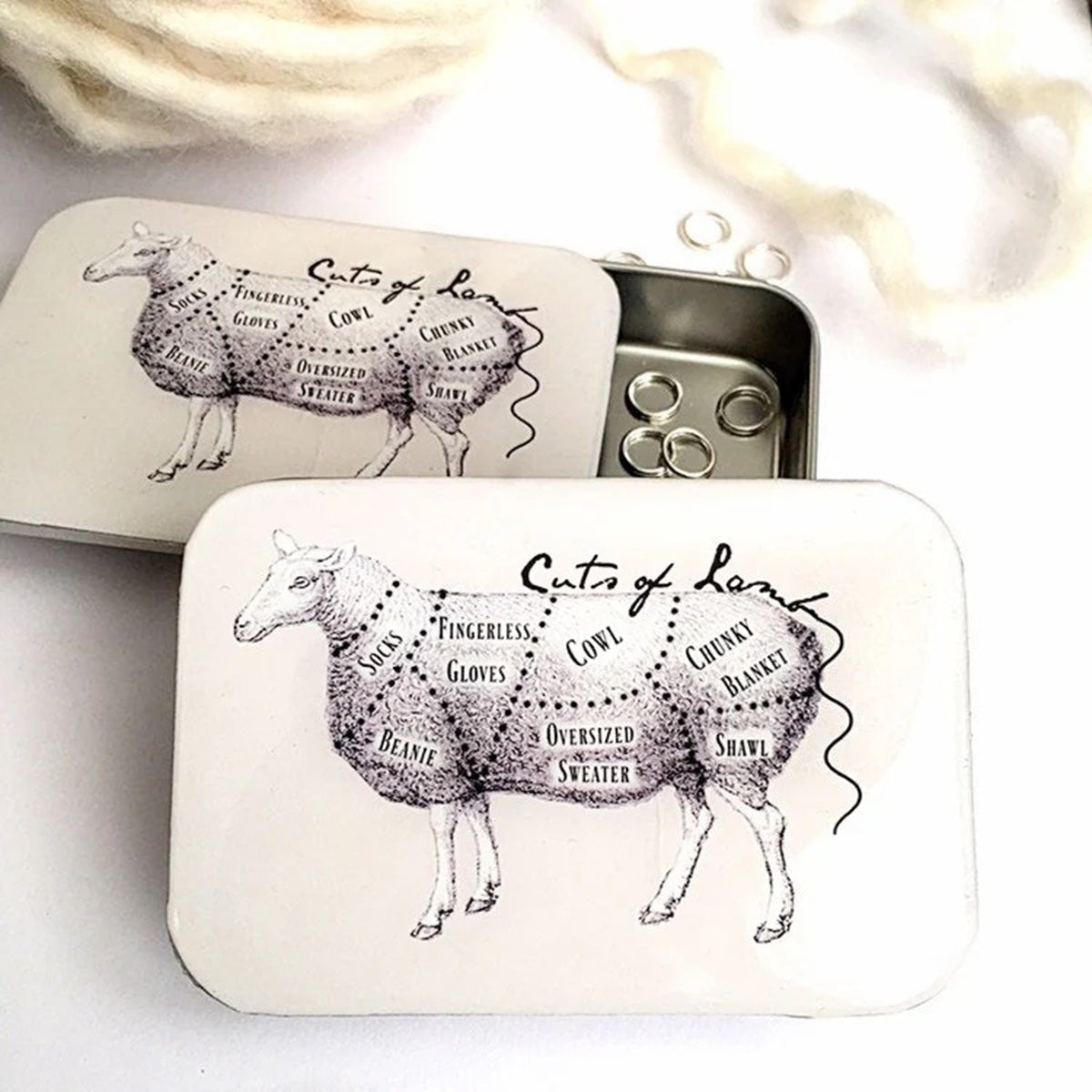 Firefly Notes Notions Tin resin cuts of lamb