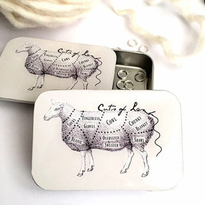 Firefly Notes Notions Tin resin cuts of lamb