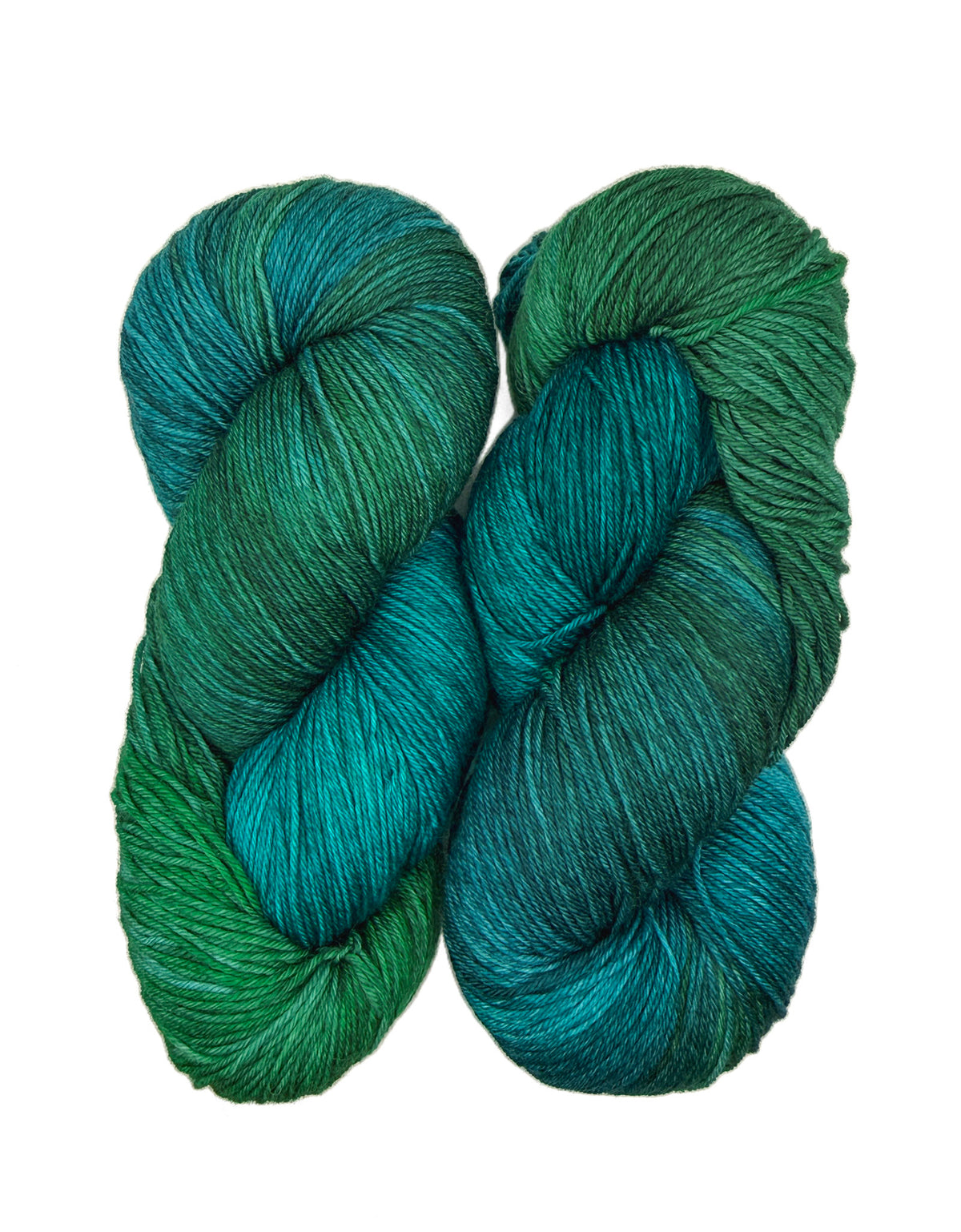 Fleece Artist Cabin Sock superwash merino nylon emerald lake