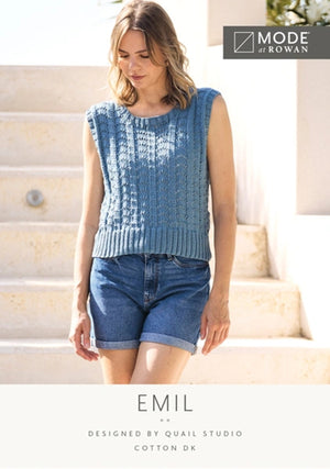 MODE at Rowan Pattern knitting pattern leaflet emil