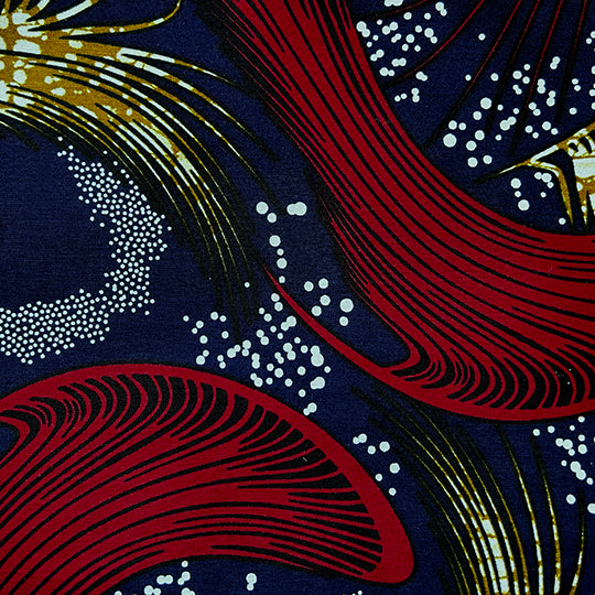 Moja Boutique Small Drawstring Project Bag cotton fantasia