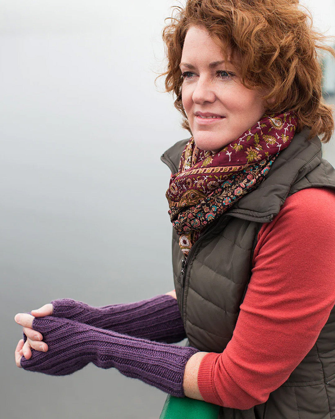 Churchmouse Yarns and Teas Ferryboat Mitts pattern