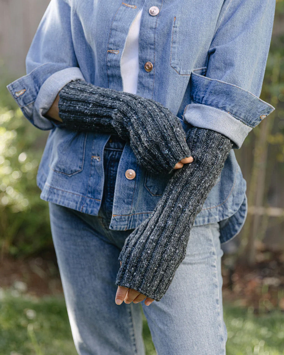 Churchmouse Yarns and Teas Ferryboat Mitts pattern