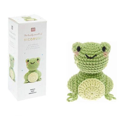Rico Designs Ricorumi Mini Crochet Kit cotton frog