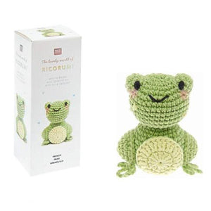 Rico Designs Ricorumi Mini Crochet Kit cotton frog