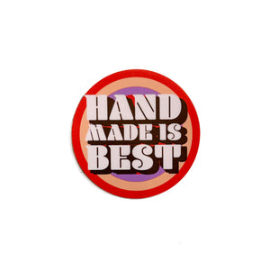 Knitproof sticker hand made is best