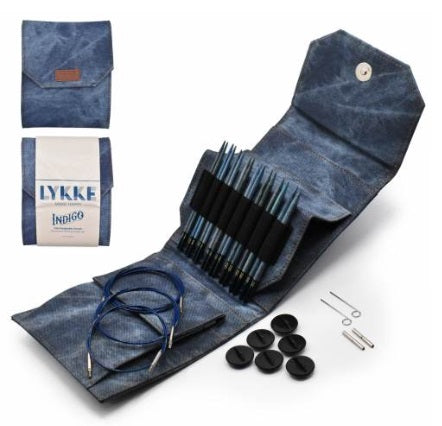 Lykke Blush Starter Set 13cm/5" Tips indigo blue