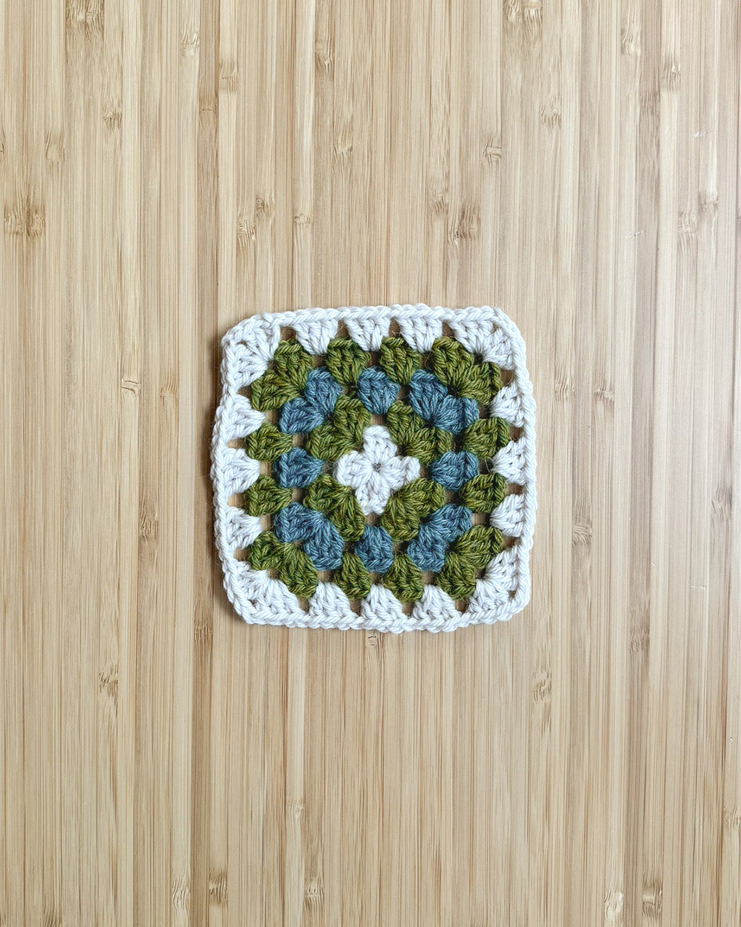 Beehive Wool Shop Intro to Granny Squares workshop swatch