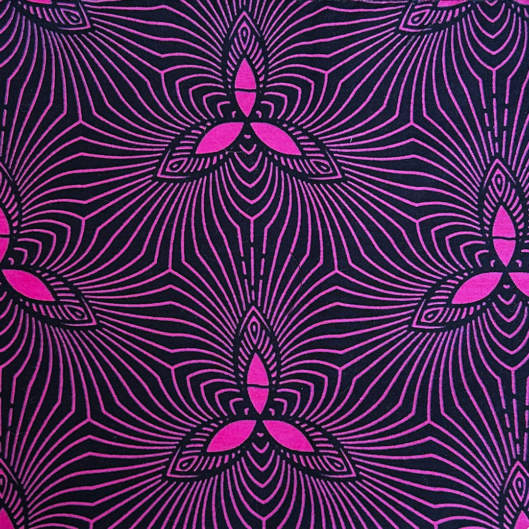 Moja Boutique Small Drawstring Project Bag cotton kaleidoscope