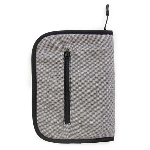 Katia Crochet Hook Case cotton canvas zippered black