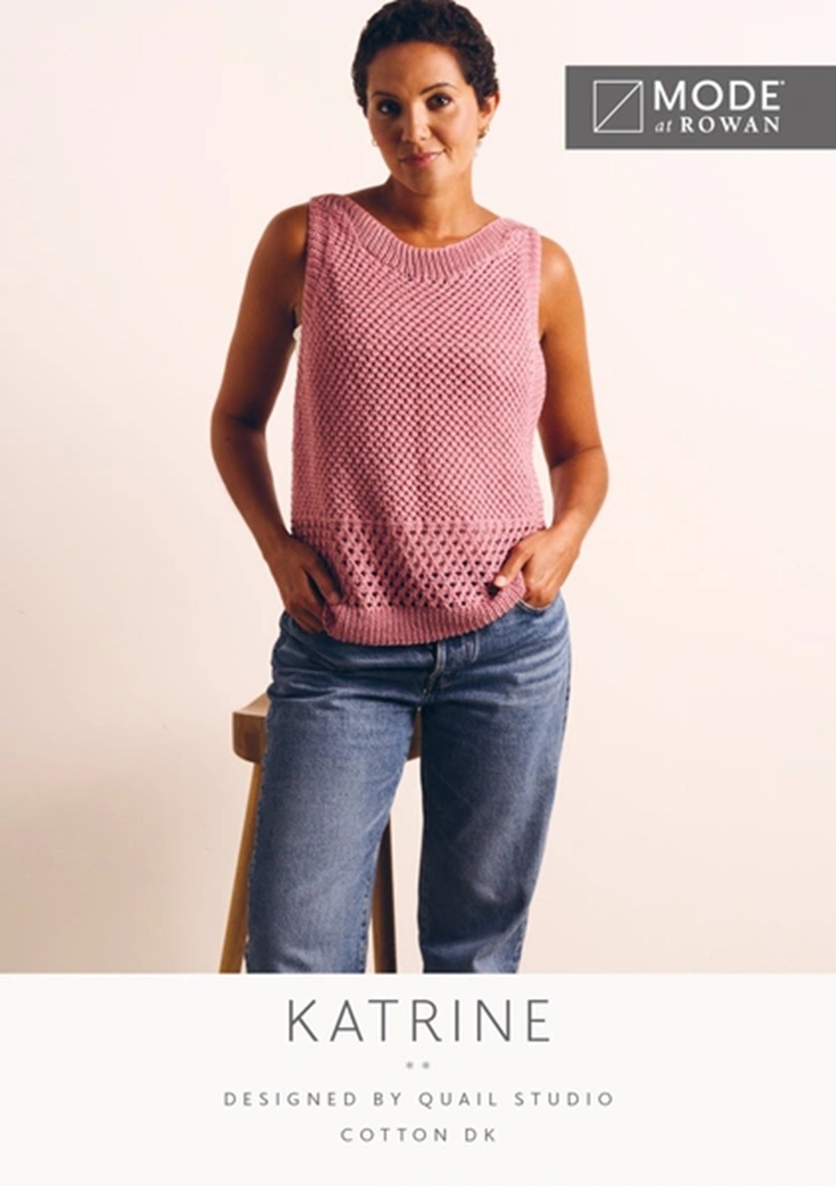 MODE at Rowan Pattern knitting pattern leaflet katrine