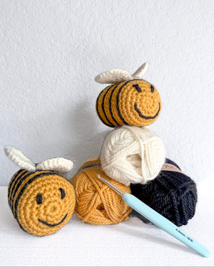 Kids Level 2: Crochet Amigurumi Bee