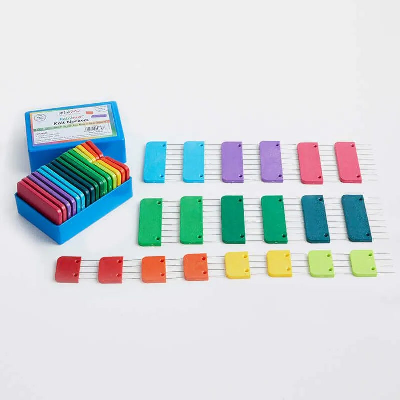 KnitPro Knit Blockers rainbow