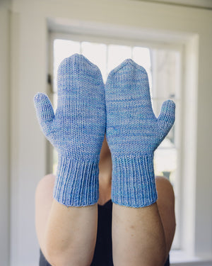 Beehive Wool Shop Knit Level 2 Mittens class world's simplest mittens in malabrigo rios