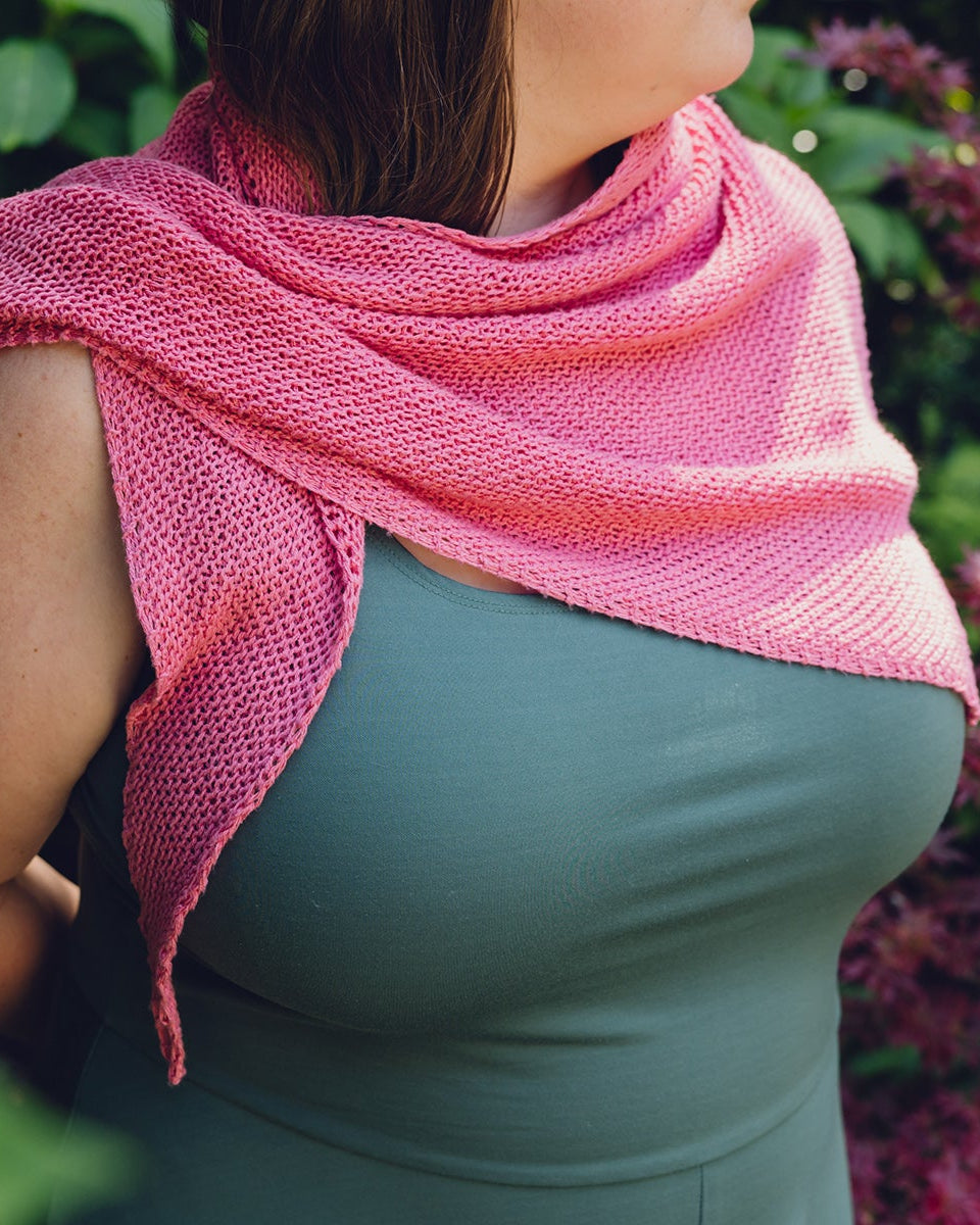 Featherlight Shawl in Knitting for Olive Pure Silk