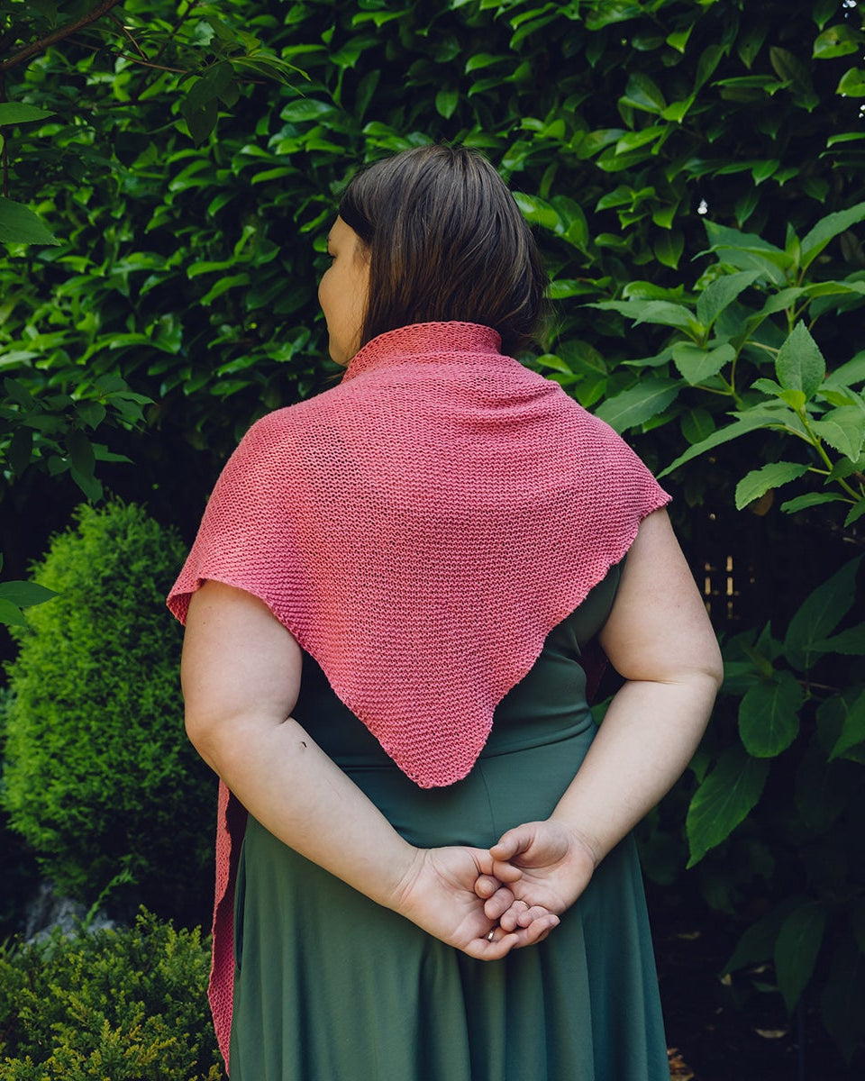 Featherlight Shawl in Knitting for Olive Pure Silk