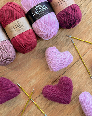 Knitting Level 2: Cozy Hearts Workshop