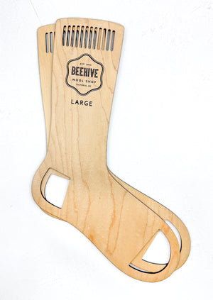 Beehive Wool Shop Sock Blockers wood large