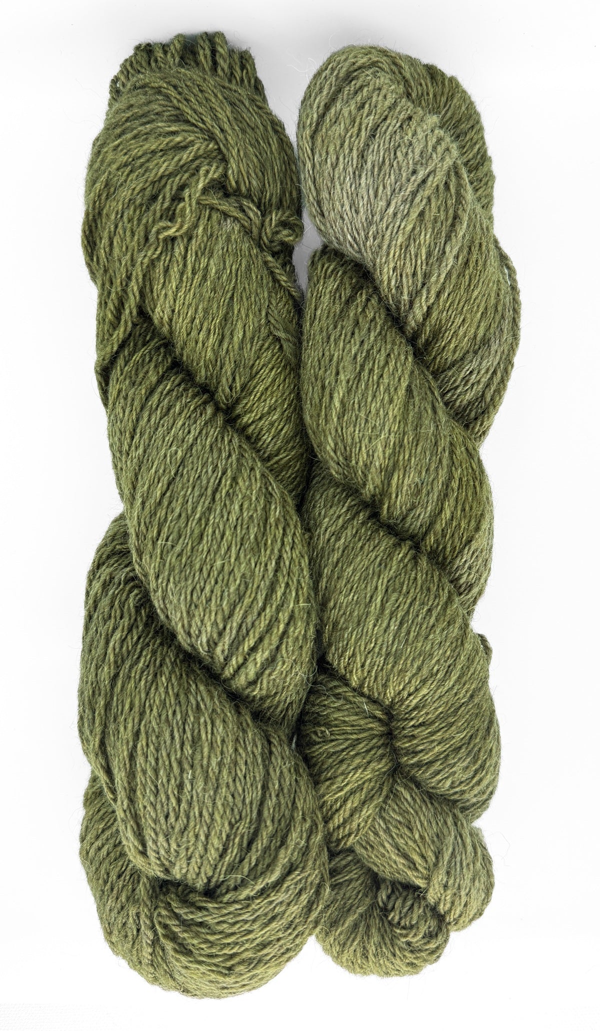 Hazel New Wave Fibre alpaca romeldale wool angora lichen