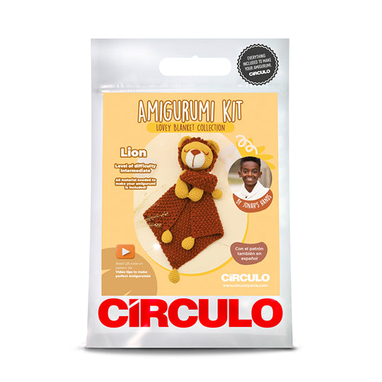 Amigurumi Kits Lovely Blanket Collection cotton lion