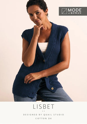 MODE at Rowan Pattern knitting pattern leaflet lisbet