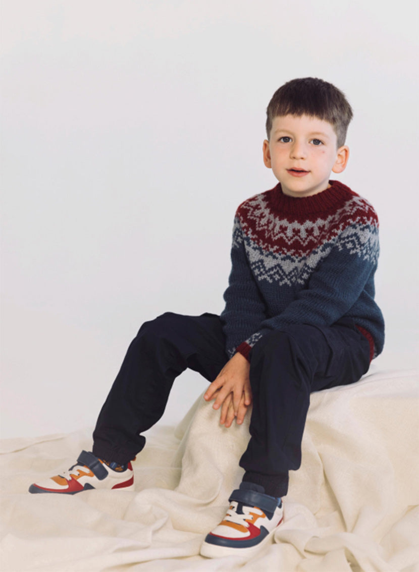Istex Lopi 43 pattern book children's sweater pattern